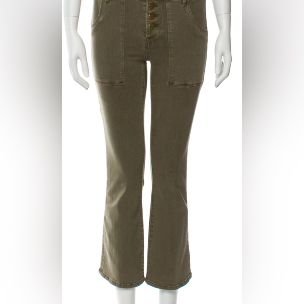 Frame Le crop mini olive jeans size 25
